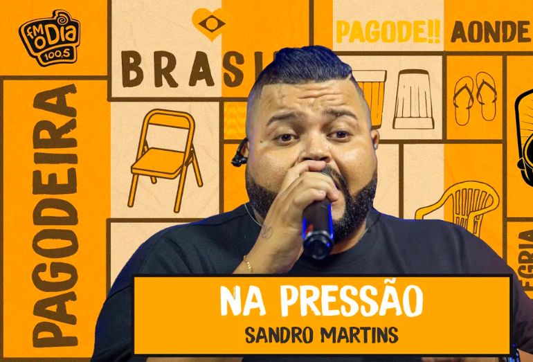 Pagodeira: “Na Pressão”, de Sandro Martins , é mais um lançamento do selo