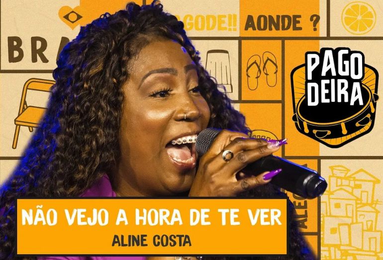 “Não Vejo A Hora de Te Ver”, da cantora Aline Costa, é o novo lançamento da Pagodeira