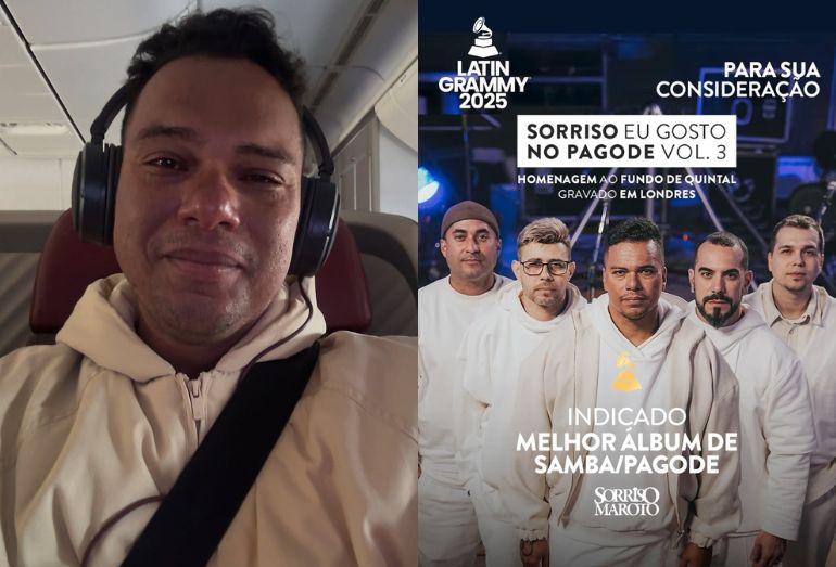 Bruno Cardoso celebra indicação do Sorriso Maroto ao Grammy Latino: “Impossível conter as lágrimas”