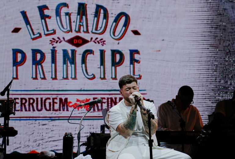 Ferrugem comanda FM O Dia Ao Vivo com o show Legado do Príncipe