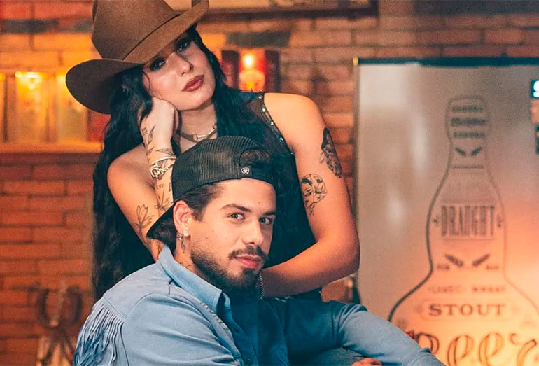 Ana Castela e Zé Felipe assumem romance e vivem fase leve