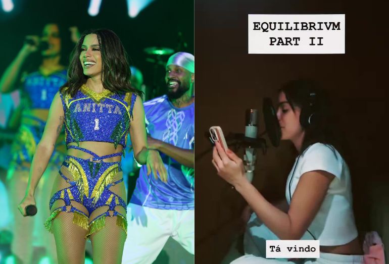 Anitta compartilha trecho de nova música do disco “Equilibrivm II”; leia a letra!