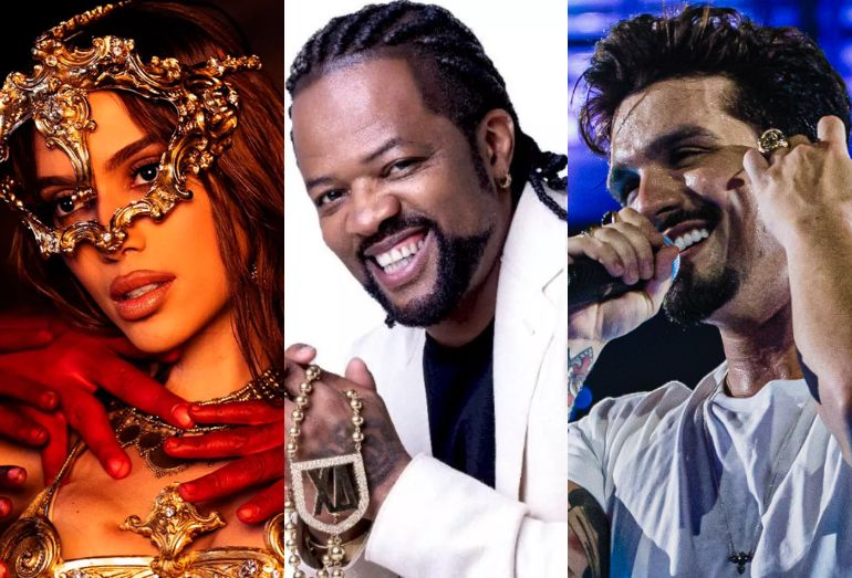 Anitta, Xande de Pilares, Luan Santana e Ferrugem são alguns dos artistas brasileiros indicados ao Grammy Latino 2026